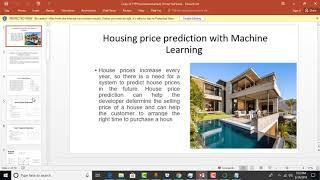 Housing Price Prediction Using Machine Learning