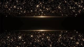 gold dust animated stars background