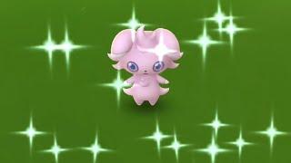 #pokemongo #shiny I Get to Catch a Shiny Espurr!