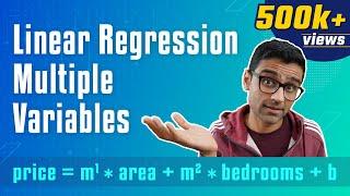 Machine Learning Tutorial Python - 3: Linear Regression Multiple Variables