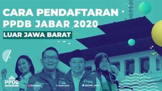 Tata Cara Pendaftaran PPDB 2020 untuk Siswa Dari Luar Provinsi Jawa Barat Melalui Website