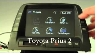 Toyota Prius Navigationssystem Displayeinheit / Reparatur / Meisterhand-Service