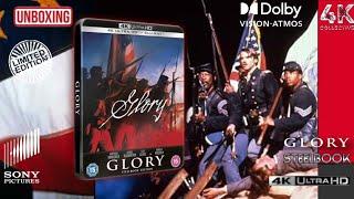 Glory 4K UltraHD Blu-ray Limited edition steelbook unboxing