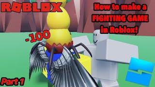 How to make a FIGHTING GAME in ROBLOX Part 1 | How to make a COMBAT SYSTEM in Roblox