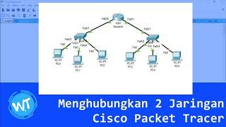 Cara Menghubungkan 2 Jaringan Di Cisco Packet Tracer Menggunakan Router