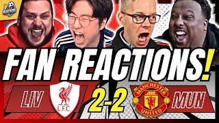 14 MAN UNITED FANS ELECTRIFIEDREACTION TO LIVERPOOL 2-2 MAN UNITED | PREMIER LEAGUE FAN REACTIONS