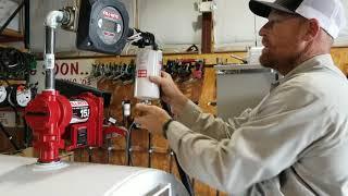 How to Change a Bulk Fuel Tank Filter