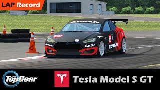 BBC Top Gear Test Track | Tesla Model S GT | LAP RECORD | Assetto Corsa