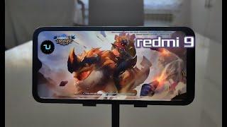 Redmi 9 Mobile Legends amazing phone /MediaTek Helio G80 gaming test/High graphics/MIUI 12 gaming