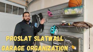 Installing Home Depot Proslat Slatwall Panel | Super Easy Garage Organization