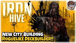 New City Building Roguelike Deckbuilder!! | Let's Try IRONHIVE