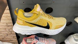 Nike React Infinity Run Flyknit 3 “Wheat Gold” - Style Code: DZ3016-700