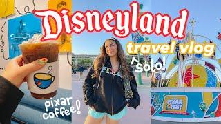travel with me to Disneyland SOLO for Pixar Fest!!! ️