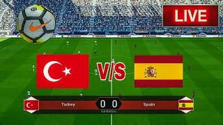 LIVE Turkey U-19 Vs Spain U-19 UEFA EURO U-19 Football
