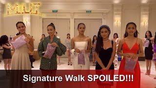 Signature Walk SPOILED!!! - Miss Universe Thailand 2021