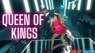 Queen of Kings - Alessandra (Gabry Ponte Remix) in Beat Saber! (Expert+) First Attempt