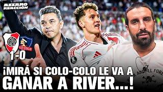 RIVER, A SEMI: LE GANÓ A COLO-COLO 1-0 // AZZARO REACCIÓN Y ANÁLISIS