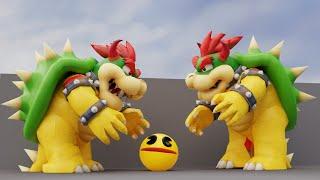 Pacman Vs Bowser (Level 5000 : Super Mario lands)