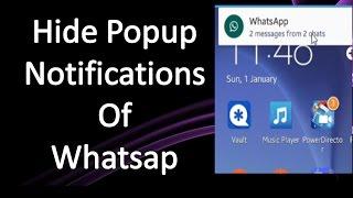 How To Turn Off WhatsApp Notifications in Android