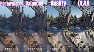 GTA 5 Enhanced Nvidia DLSS (Quality vs DLAA vs Performance vs Balanced) Benchmark Comparison 2025