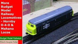 More Budget Model Railway / Railroad Locomotives - Hornby 0-4-0 & Mehano Outline Locos