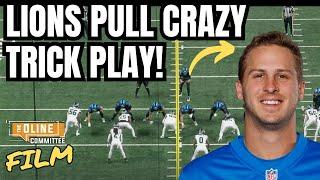 FILM: Detroit Lions use CRAZY trick play to help beat Seattle Seahawks!