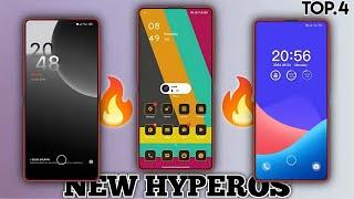 4 New HyperOS Themes for Xiaomi,Redmi,Poco | HyperOS Amazing control centre Themes |  Should Try lt