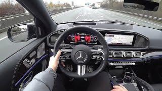 THE NEW MERCEDES GLS 2024 POV TEST DRIVE