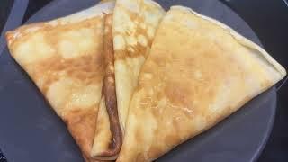 La recette de crêpes parfaite prête en 10 min inratable et sans grumeaux! - pour environs 25 crêpes