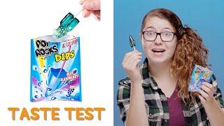 Pop Rocks Dips Taste Test