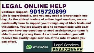 Free Legal Advice WhatsApp at 9015720899