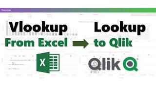 How to use Lookup in Qlik Sense - same as Vlookup in Excel