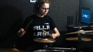 Our Last Night  - Habits (drum cover by Anna Mikhaylova)