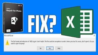 How to Fix\Recover and Repair Corrupted Excel File | Excel Cannot Open the File Format