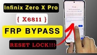 Infinix Zero X Pro (X6811) Frp Bypass | Reset Google Account Lock | Hard Reset and Frp Unlock