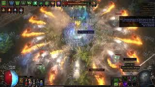 POE 3.19 Poison BV Trickster. Casually farming T16's with complete garbage gear (Lunaris-touched)