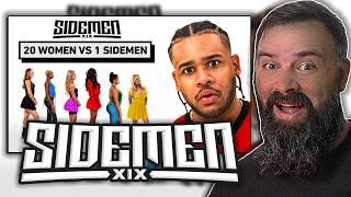 20 WOMEN VS 1 SIDEMEN: FANUM EDITION (Reaction) | OrvieWoah Reacts