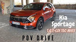 2022 Kia Sportage 1.6 T-GDi 150 MHEV DCT - POV Drive | Cars by Vik