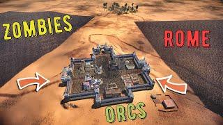 Battle For Castle: Orcs - Zombies - Rome - UEBS 2