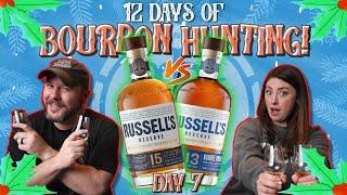 Who's Better? Russell's Reserve 15 vs 13 Year Bourbon! - Day 7 of the 12 Days of Bourbon Hunting