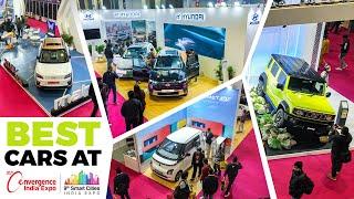 Top Cars at 2024 Convergence India, Smart Cities India Expo | Creta, Jimny, XUV400 EV & More | autoX