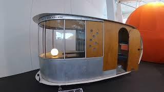 Cool Caravan with panoramic windows - Erwin Hymer Museum