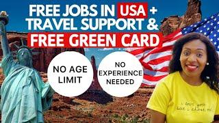 Relocate to USA with Free Green Card & Work Permit for You and Your Spouse: No Experience Needed