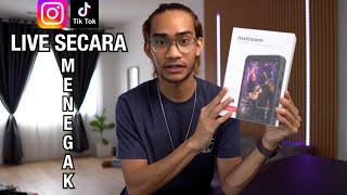 Cara LIVE Di Instagram / TikTok Guna Camera