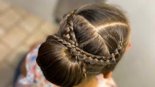 back to school volume hair bun - hairstyles for  girl #howtobraidhair