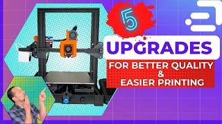 Ender 3 Series Printer (Standard, Pro, V2) Upgrades to Improve Quality and Ease Use