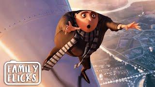 Gru Saves The Girls From Vector | Despicable Me (2010) | Family Flicks