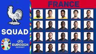 FRANCE Squad UEFA EURO 2024 Qualifiers | November 2023 | FootWorld