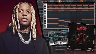 How to Make DARK MELODIC Beats for Lil Durk From Scratch | FL Studio 21