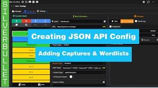 Creating a JSON API config in silverbullet 1.4.1 pro | Adding captures & wordlists | @itspyguru